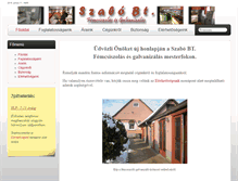 Tablet Screenshot of femcsiszolas-galvanizalas.hu